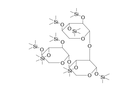 TRIMETHYLSILYL 2,4-O-BIS(2',3',4'-TRI-O-TRIMETHYLSILYL-BETA-D-XYLOPYRANOSYL)-3-O-TRIMETHYLSILYL-BETA-D-XYLOPYRANOSIDE