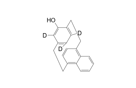 4-Hydroxy-5,7,8-trideuterio[2.2](1,4)naphthalenoparacyclophane