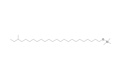 22-Methyltetracosanol, trimethylsilyl eher