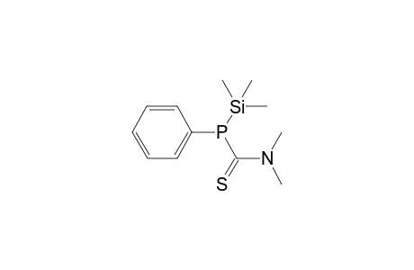 (N,N-Dimethylthiocarbamoyl)phenyltrimethylsilylphosphane