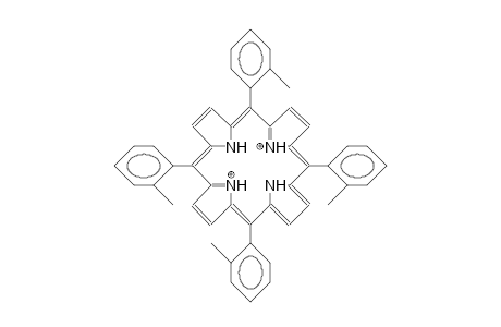 5,10,15,20-Tetrakis(2-tolyl)-porphyrinium dication