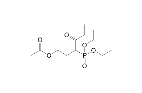 (3-diethoxyphosphoryl-1-methyl-4-oxo-hexyl) acetate