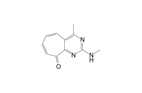 4-Methyl-2-(methylamino)-9-cyclohepta[d]pyrimidinone