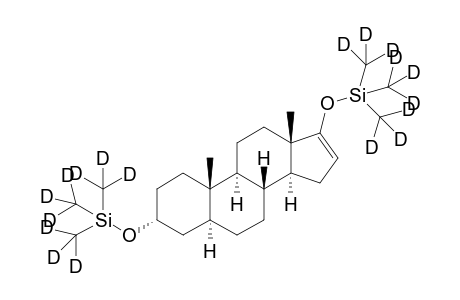 [(3R,5S,8R,9S,10S,13S,14S)-10,13-dimethyl-3-[tris(trideuteriomethyl)silyloxy]-2,3,4,5,6,7,8,9,11,12,14,15-dodecahydro-1H-cyclopenta[a]phenanthren-17-yl]oxy-tris(trideuteriomethyl)silane