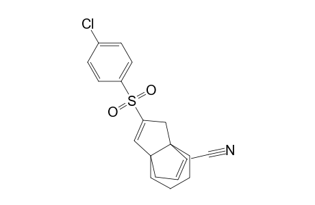 11-(4-chlorophenylsulfonyl)tricyclo[4.3.3.0(1,6)]dodeca-7,10-diene-7-nitrile