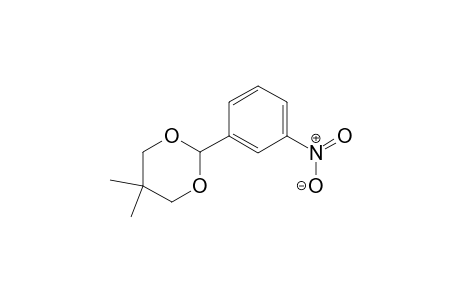 5,5-Dimethyl-2-(3-nitrophenyl)-1,3-dioxane