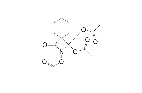 2,3,3-TRIS-(ACETYLOXY)-2-AZA-SPIRO-[3.5]-NONAN-1-ONE