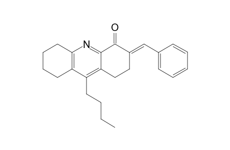 (3E)-3-benzal-9-butyl-1,2,5,6,7,8-hexahydroacridin-4-one