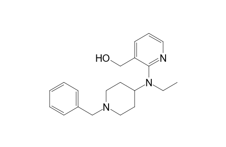 1-Benzyl-4-(N-ethyl-N-(3-hydroxymethyl-2-pyridinyl)amino)piperidine