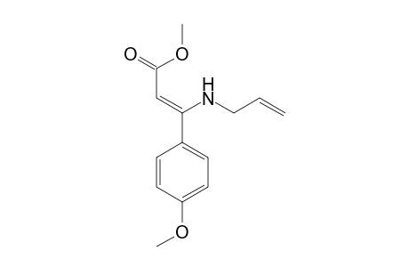 (Z)-Methyl 3-(allylamino)-3-(4-methoxyphenyl) acrylate