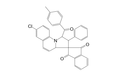 (1'R,2'R)-7'-chloro-1'-(4-methylbenzoyl)-2'-phenyl-2',3a'-dihydro-1'H-spiro[indene-2,3'-pyrrolo[1,2-a]quinoline]-1,3-dione