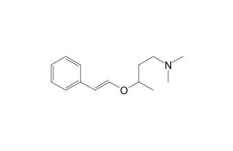N,N-Dimethyl-3-[ 2'-phenylethenyloxy]butanamine