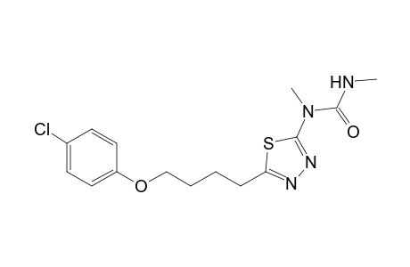 Urea, N-[5-[4-(4-chlorophenoxy)butyl]-1,3,4-thiadiazol-2-yl]-N,N'-dimethyl-