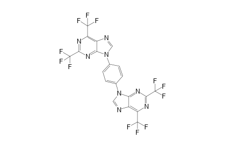 9-(4-(2,6-Bis(trifluoromethyl)-9H-purin-9-yl)phenyl)-2,6-bis(trifluoromethyl)-9H-purine
