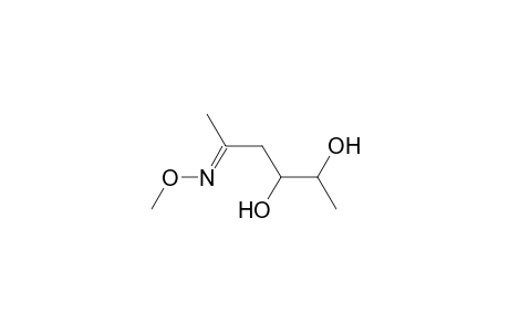 4,5-Dihydroxy-2-hexanone methoxime