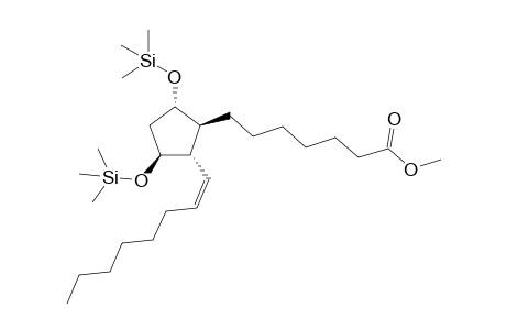 7-[(1S,2S,3S,5S)-2-((Z)-Oct-1-enyl)-3,5-bis-trimethylsilanyloxy-cyclopentyl]-heptanoic acid methyl ester