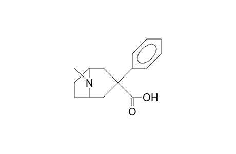 3a-Phenyl-tropane-3b-carboxylic acid