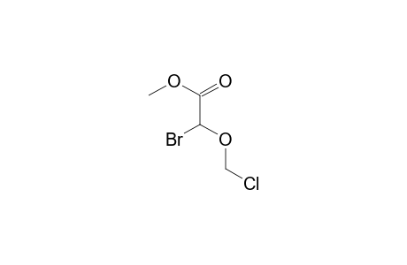 Acetic acid, 2-bromo-2-(chloromethoxy)-, methyl ester