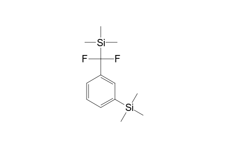 1-[Difluoro(trimethylsilyl)methyl]-3-(trimethylsilyl)benzene