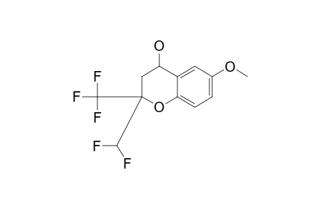 2-(DIFLUOROMETHYL)-6-METHOXY-2-(TRIFLUOROMETHYL)-CHROMAN-4-OL;MAJOR-DIASTEREOMER
