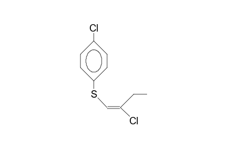 (E)-1-(4-CHLOROBENZENESULFENYL)-2-CHLORO-1-BUTENE