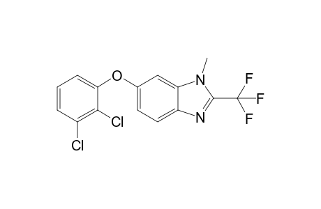 6-(2,3-Dichlorophenoxy)-1-methyl-2-(trifluoromethyl)-1H-benzimidazole
