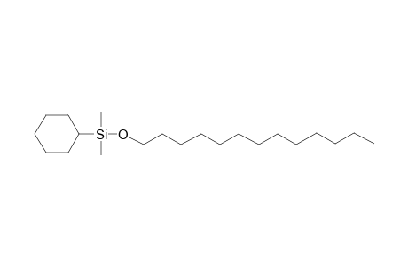 1-Cyclohexyldimethylsilyloxytridecane