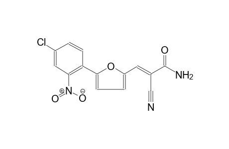 (2E)-3-[5-(4-chloro-2-nitrophenyl)-2-furyl]-2-cyano-2-propenamide