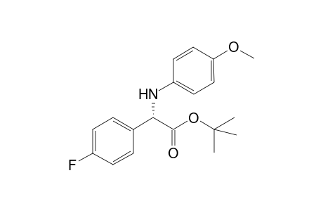 (S)-tert-Butyl-2-(4-fluorophenyl)-2-((4-methoxyphenyl)amino)acetate