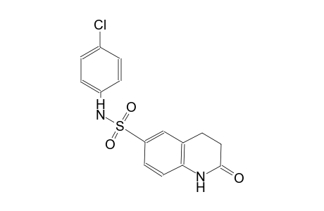 N-(4-chlorophenyl)-2-oxo-1,2,3,4-tetrahydro-6-quinolinesulfonamide