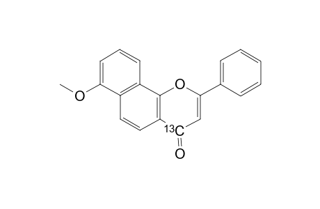 7-methoxy-4-13C-.alpha.-naphthoflavone
