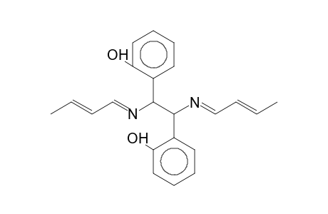 1,2-Bis(2-hydroxyphenyl)ethylenediamine, N,N'-bis(2-butenylidene)-