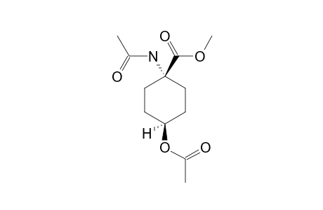METHYL-1-ACETAMIDO-C-4-ACETYLOXYCYCLOHEXANE-R-1-CARBOXYLATE