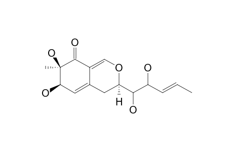 PHOMOEUPHORBIN-D;(2E)-5-[(3R,6R,7R)-6,7-DIHYDROXY-7-METHYL-8-OXO-4,6,7,8-TETRAHYDRO-3H-2-BENZOPYRAN-3-YL]-4,5-DIHYDROXYPENT-2-ENOIC-ACID