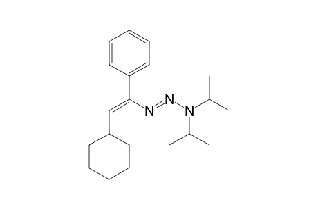 (E)-1-((Z)-2-cyclohexyl-1-phenylvinyl)-3,3-diisopropyltriaz-1-ene