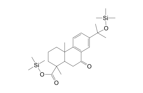 Dehydroabietic acid <15-hydroxy-7-oxo->, di-TMS