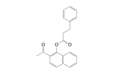 2-ACETYL-NAPHTHALEN-1-YL-3-PHENYLPROPANOATE