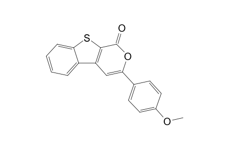 3-(4-Methoxyphenyl)benzothieno[2,3-c]pyran-1-one
