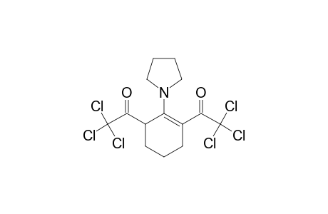 2,6-DI-(TRICHLOROACETYL)-1-(1-PYRROLIDINYL)-CYCLOHEXENE