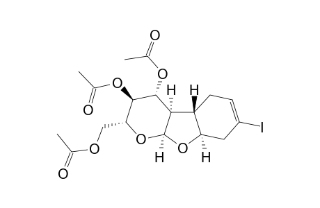 [(2R,3S,4R,4aR,4bS,8aR,9aS)-3,4-diacetoxy-7-iodo-3,4,4a,4b,5,8,8a,9a-octahydro-2H-pyrano[2,3-b]benzofuran-2-yl]methyl acetate
