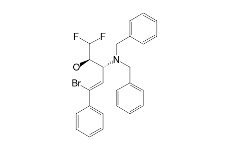 (2R,3R)-5-BROMO-3-DIBENZYLAMINO-1,1-DIFLUORO-5-PHENYL-4-PENTEN-2-OL