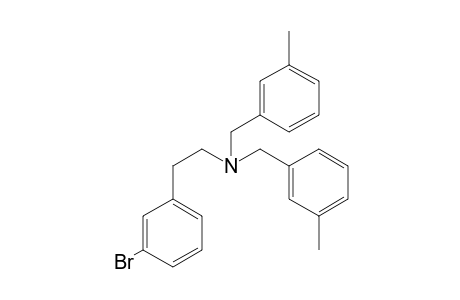 2-(3-Bromophenyl)-N,N-bis(3-methylbenzyl)ethan-1-amine