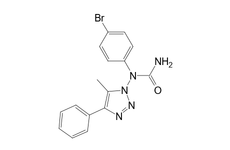 Urea, N-(4-bromophenyl)-N'-(5-methyl-4-phenyl-1H-1,2,3-triazol-1-yl)-