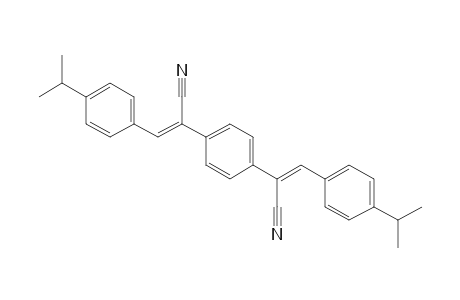 1,4-Benzenediacetonitrile, .alpha.,.alpha.'-bis[[4-(1-methylethyl)phenyl]methylene]-