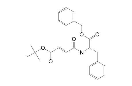 (E)-3-((S)-1-BENZYLOXYCARBONYL-2-PHENYLETHYLCARBAMOYL)-ACRYLIC_ACID_TERT.-BUTYLESTER