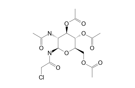 2-ACETAMIDO-3,4,6-TRI-O-ACETYL-N-CHLOROACETYL-2-DEOXY-BETA-D-GLUCOPYRANOSYLAMINE