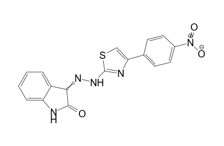 3-{2-[4-(4-Nitrophenyl)thiazol-2-yl]hydrazono}indolin-2-one