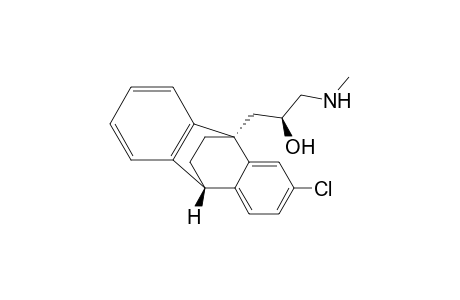 9,10-Ethanoanthracene-9(10H)-ethanol, 2-chloro-.alpha.-[(methylamino)methyl]-, [9.alpha.(S*),10.beta.]-