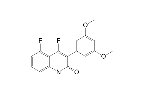 3-(3,5-DIMETHOXYPHENYL)-4,5-DIFLUORO-HYDROQUINOLIN-2-ONE