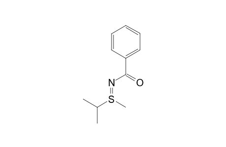 N-Benzoyl isopropylmethylsulfimide